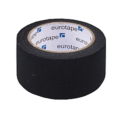 Carpet tape adhesive 10 m width 48 mm - Black (1 Piece)
