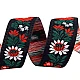 Polyester folk costume ribbon width 35mm - White (25 Meters)