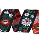 Polyester folk costume ribbon width 35mm - White (25 Meters)