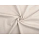 Elastic cotton fabric smooth / jersey knit, tubular - Creamy light (1 Meter)