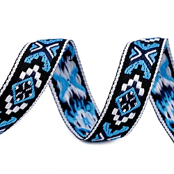 Native indian trim /  width 20 mm - Blue (1 Meter)