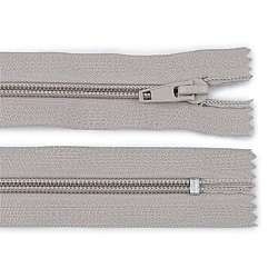 Nylon zipper, no 5, closed-end 18cm pol - Taupe (1 Piece)