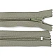 Nylon zipper, no 5, closed-end 18cm pol - Red (1 Piece)