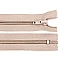 Nylon zipper, no 5, closed-end 18cm pol - Beige (1 Piece)