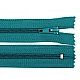 Nylon zipper, no 5, closed-end 18cm pol - Red (1 Piece)