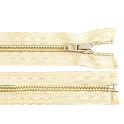 Nylon zipper, no 5, open-end 30 cm jacket - Cream lightest (1 Piece)