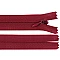 Invisible zipper no 3, length 18 cm - Bordeaux (1 Piece)