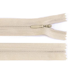 Invisible zipper no 3, length 60 cm - Cream (1 Piece)