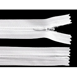 Invisible zipper no 3, length 60 cm - White (1 Piece)