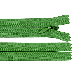 Invisible zipper no 3, length 60 cm - Irish green (1 Piece)