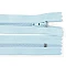 Nylon zipper, no 3, length 20 cm pinlock - Blue ice (1 Piece)