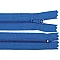 Nylon zipper, no 3, length 20 cm pinlock - Blue sapphire (1 Piece)