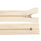 Nylon zipper, no 3, length 40 cm pinlock - Off white (1 Piece)