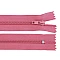 Nylon zipper no 3, length 12 cm autolock - Baby pink (1 Piece)