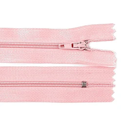 Nylon zipper no 3, length 16 cm autolock - Light pink (1 Piece)