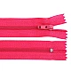 Nylon zipper no 3, length 16 cm autolock - Red (1 Piece)