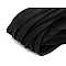 Nylon tent zipper no 10, with double sided slider, length 195 cm - Black (1 Piece)