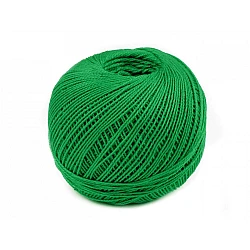 Cotton yarn snehurka nitarna czech rep. - Kelly green (10 Pieces)