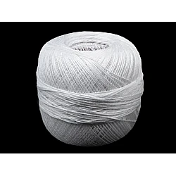 Cotton yarn kordonet 10; 15; 30; 50; 60; 80 - White (10 Pieces)