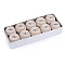 Cotton yarn kordonet 10; 15; 30; 50; 60; 80 - Ecru light (10 Pieces)