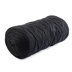 Flat ribbon yarn 250 g - Black (1 Piece)
