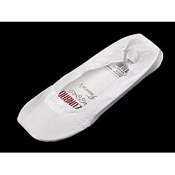 Anti-slip invisible cotton socks - White (1 Pair)