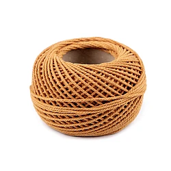 Cotton macramé / crochet yarn 40 g, combing - Darkbeige (1 Piece)