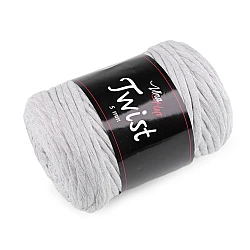 Cotton knitting yarn twist macrame 500 g, combing - Lightgrey (1 Piece)
