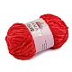 Chenille knitting yarn 100 g velvet - Lightbeige (1 Piece)