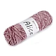 Chenille knitting yarn 100 g alice - Blue light (1 Piece)