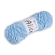 Chenille knitting yarn 100 g alice - Blue light (1 Piece)
