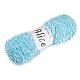 Chenille knitting yarn 100 g alice - Blue light (1 Piece)