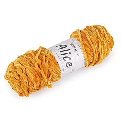 Chenille knitting yarn 100 g alice - Mustard (1 Piece)