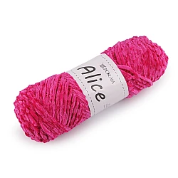 Chenille knitting yarn 100 g alice - Pink (1 Piece)