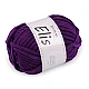 Chenille knitting yarn 100 g elis - White (1 Piece)