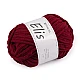 Chenille knitting yarn 100 g elis - White (1 Piece)