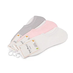 Bamboo sneaker socks emi ross - Mix (3 Pairs)