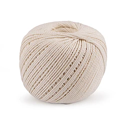 Cotton yarn macrame ø2 mm, combing - Ecru light (1 Piece)