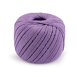 Cotton yarn macrame ø2 mm, combing - Light violet (1 Piece)