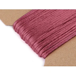 100% polyester rattail satin cord ø2mm - Vintage pink (25 Meters)