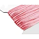 100% polyester rattail satin cord ø2mm - Red (25 Meters)
