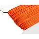 100% polyester rattail satin cord ø2mm - Red (25 Meters)