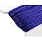 100% polyester rattail satin cord ø2mm - Cobalt blue (25 Meters)