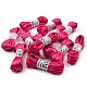 100% polyester rattail satin cord ø2mm, bunch per 3m - Dark mix (10 Bunches)