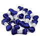 100% polyester rattail satin cord ø2mm, bunch per 3m - Dark mix (10 Bunches)