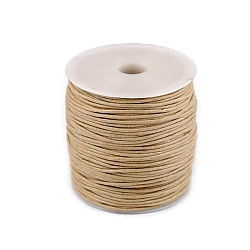Cotton waxed cord ø1.8 mm - Dark rye (1 Piece)