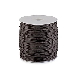 Cotton waxed cord ø1.8 mm - Brown coffee (1 Piece)