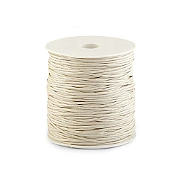 Cotton waxed cord ø1.8 mm - Ecru light (1 Piece)