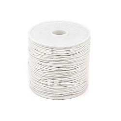 Cotton waxed cord / string ø0.8 mm - White milk (1 Piece)