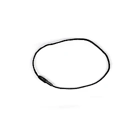 String to hangtags pes with safety - Black (1000 Pieces)